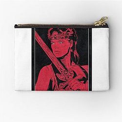 Red Sonja Monochrome Zipper Pouch