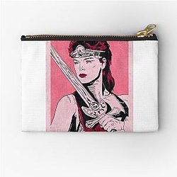 Red Sonja Vintage Zipper Pouch