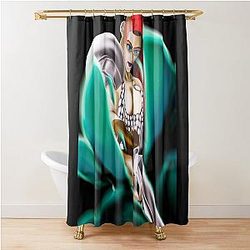 Red Sonja vs Goblins Shower Curtain