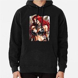 Red Sonia Pullover Hoodie