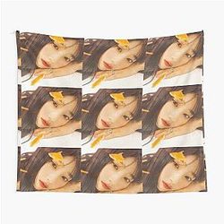 Red Velvet Tapestry