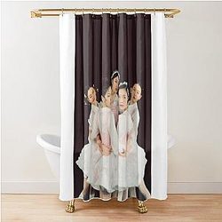 Red Velvet Feel My Rhythm Shower Curtain