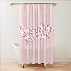 RED VELVET Queendom Shower Curtain