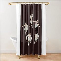 Red Velvet Feel My Rhythm Shower Curtain