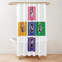 RED VELVET Queendom Shower Curtain