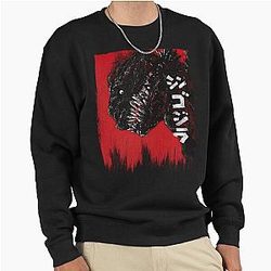 Shin Godzilla Red Velvet Painting Sweatshirt