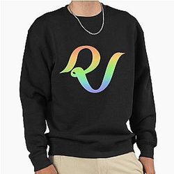 Red Velvet Rainon Pullover Sweatshirt