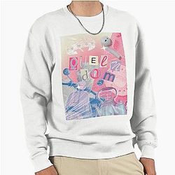 Red Velvet Pullover Sweatshirt