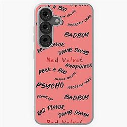 Red Velvet Kpop Russian Roulette Samsung Galaxy Soft Case