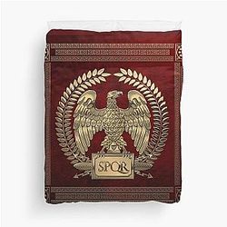 Roman Empire - Imperial Eagle over Red Velvet Cover