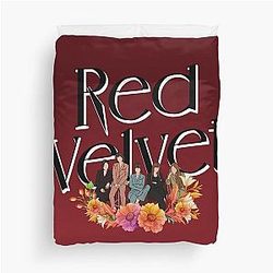 Red Velvet Duvet Cover