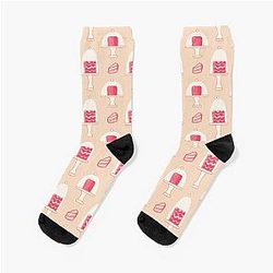 Red Velvet Cake in Coconut Socks