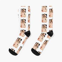 Red Velvet Kpop Collage Illustration Design Socks