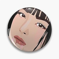 Seulgi Red Velvet Digital Art Pin