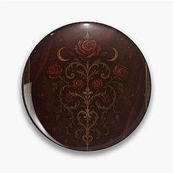 The Red Velvet Tarot Luxurious Gothic Tarot Deck Pin