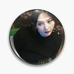Red Velvet Aesthetic Pin