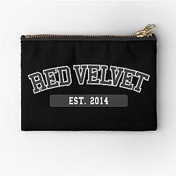 Kpop College - Red Velvet - Kpop Merch for Kpop fans Gift for Reveluv Zipper Pouch