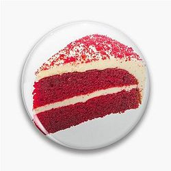 Red Velvet Cake Pin