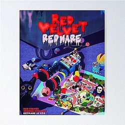 Red Velvet Redmare Tour 2019 Nettv Poster