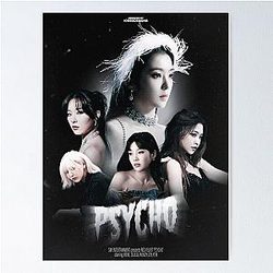 Red Velvet's Psycho Poster