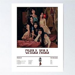 RED VELVET Chill tracklist Poster