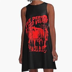 The Perfect Red Velvet Dress