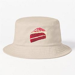 Red Velvet Cake Slice Hat