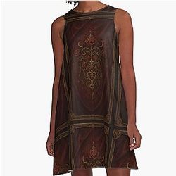 The Red Velvet Tarot Luxurious Gothic Tarot Dress