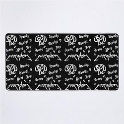 Red Velvet Logo And Members Name Desk Mat