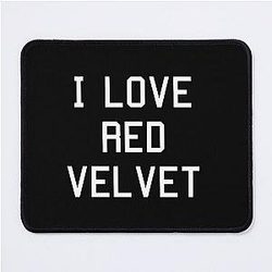 I love red velvet mouse pad