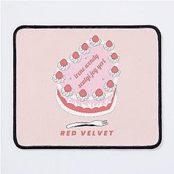 Red Velvet Ice Cream Cake Merch for Fans Gift for Reveluv Mouse Pad