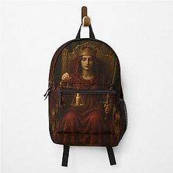 Justice Red Velvet Tarot Backpack