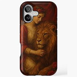 Strength Red Velvet Tarot Tough Case