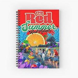 RED VELVET The Red Summer Spiral Notebook