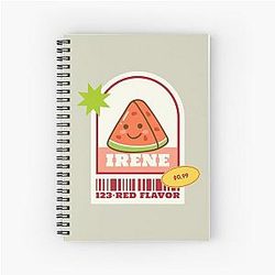 Red Velvet - Irene - Kpop Merch for Kpop fans - Gift for Reveluv Spiral Notebook