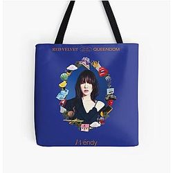 Red Velvet Queendom Wendy All Over Print Tote Bag