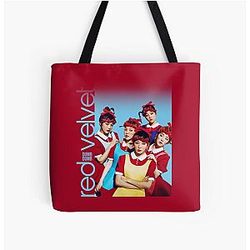 Red Velvet All Over Print Tote Bag