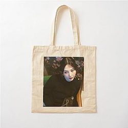 Red Velvet Joy Cotton Tote Bag