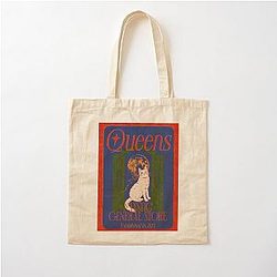 Red Velvet Cat Logo Cotton Tote Bag