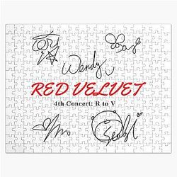 Red Velvet 4th Concert Sign Version Jigsaw Puzzle
