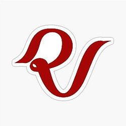 Red Velvet Official Logo 2018 Light Stick Red Sticker