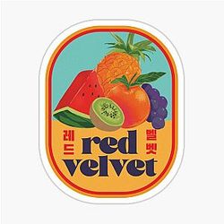 Red Velvet Fruits Sticker
