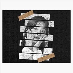 Kang Seulgi Red Velvet Seulgi Korean Kpop Monochrome Jigsaw Puzzle