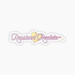 Red Velvet Russian Roulette Logo Sticker