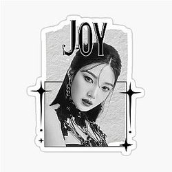 Red Velvet K-Pop Girl Group Portrait Irene Seulgi Wendy Scrapbook Collage Y2K Vintage Design Sticker