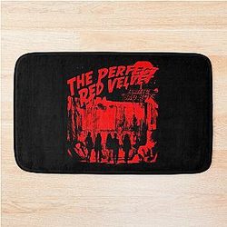 The Red Velvet Bath Mat