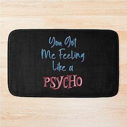 Red Velvet Bath Mat