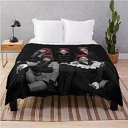 Red Velvet Throw Blanket