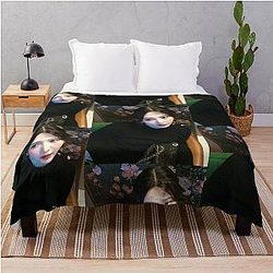 Red Velvet Joy Throw Blanket