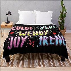 Red Velvet Throw Blanket